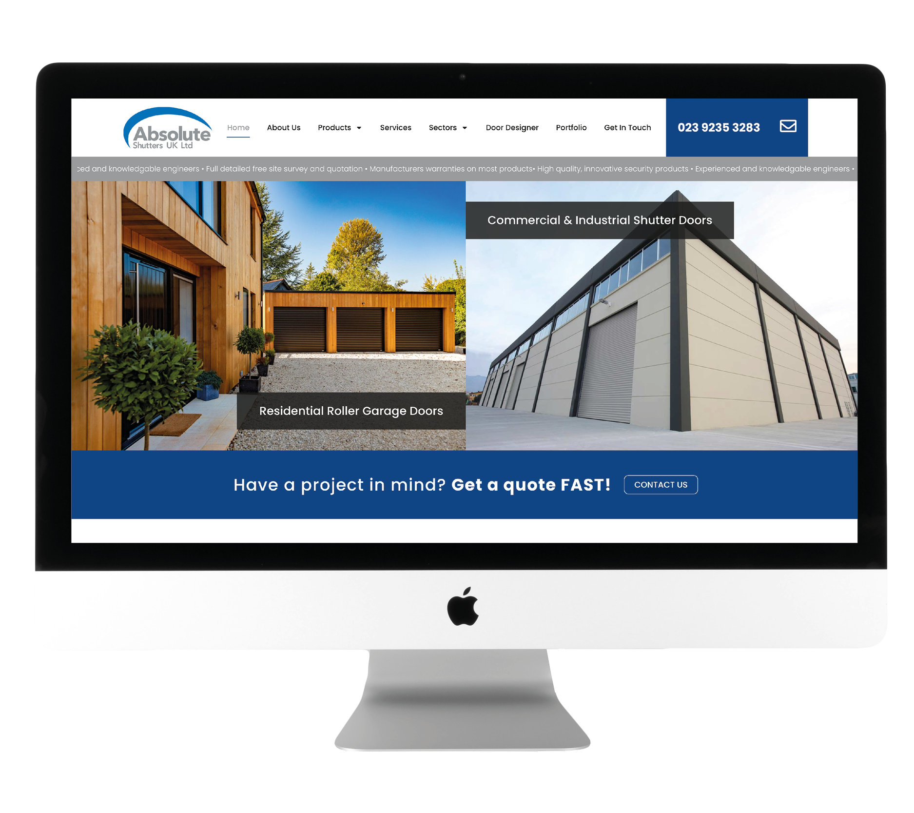 Award winning website design