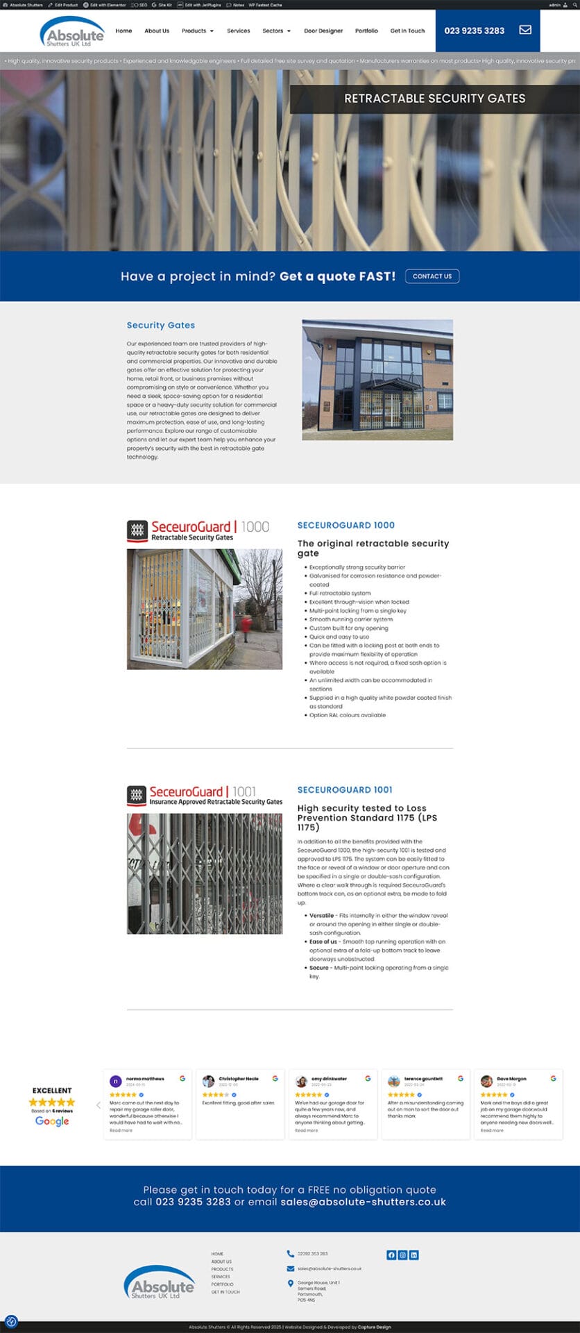 Absolute Shutters Products