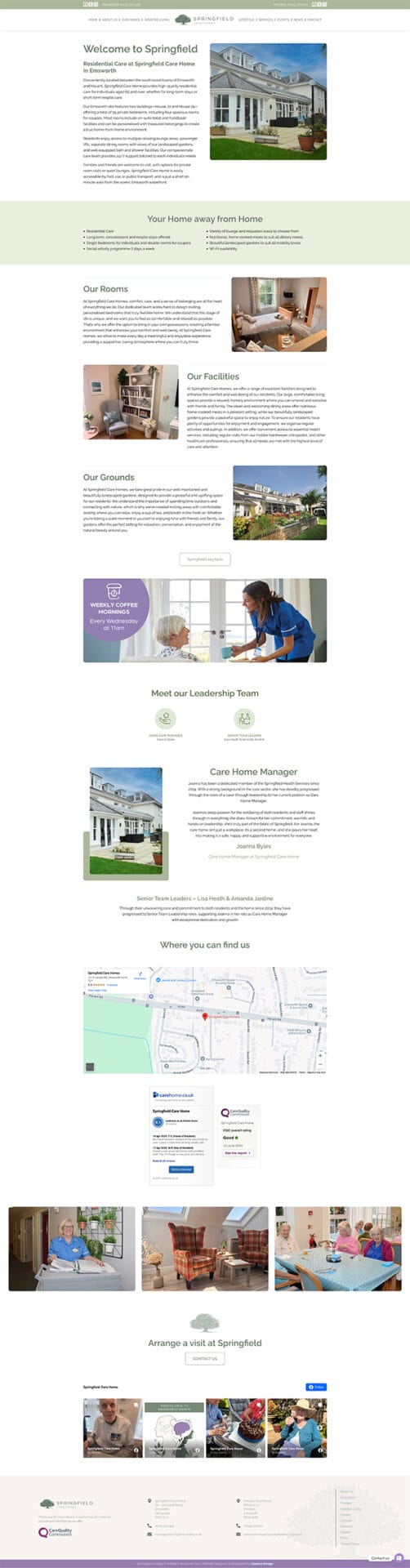 Springfield Care Home Page