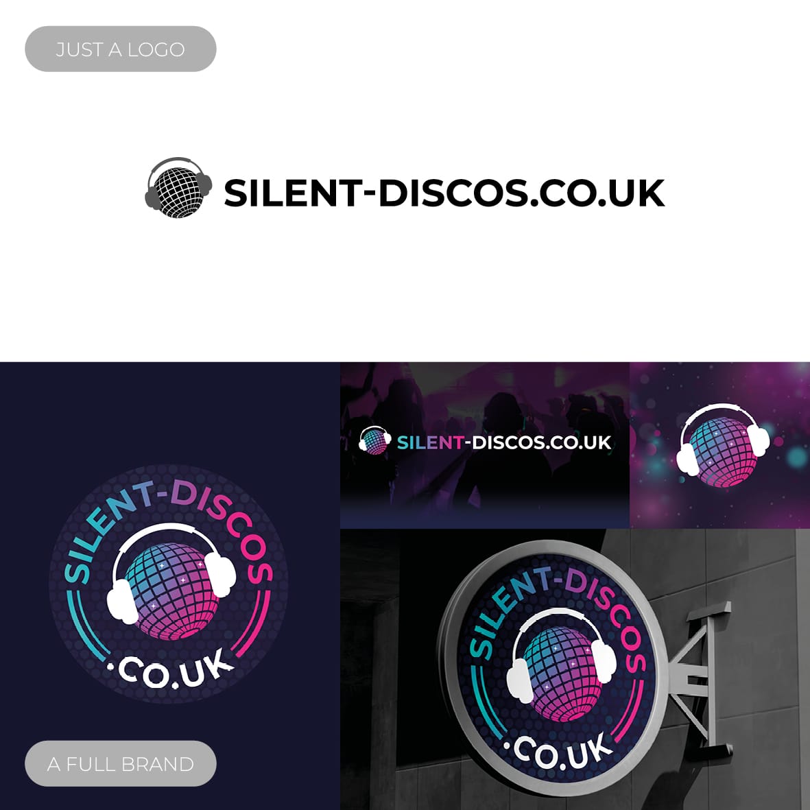 Silent Discos Branding